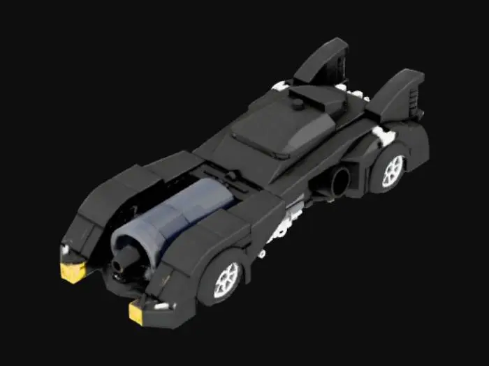 3D model for Lego Noir Racer