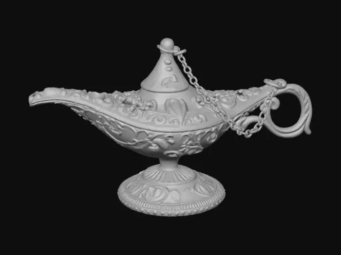 3D model for Jeweled Lamp