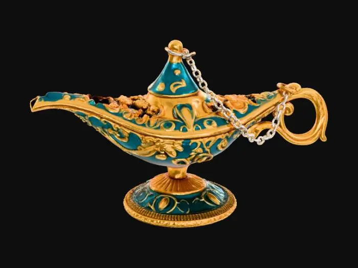 3D model for Jeweled Lamp