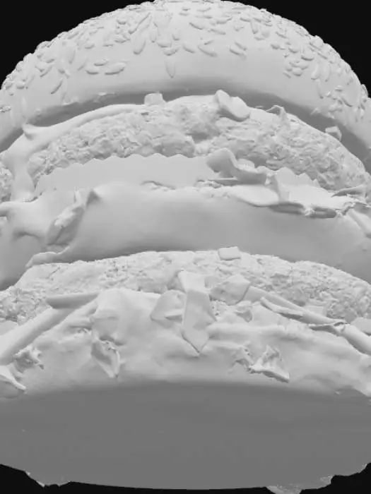 3D model for Double Delight Burger