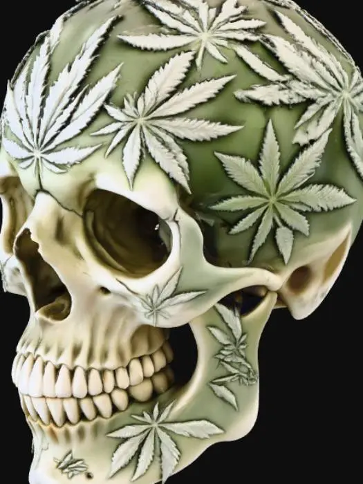 3D model for Cannabis Cranium