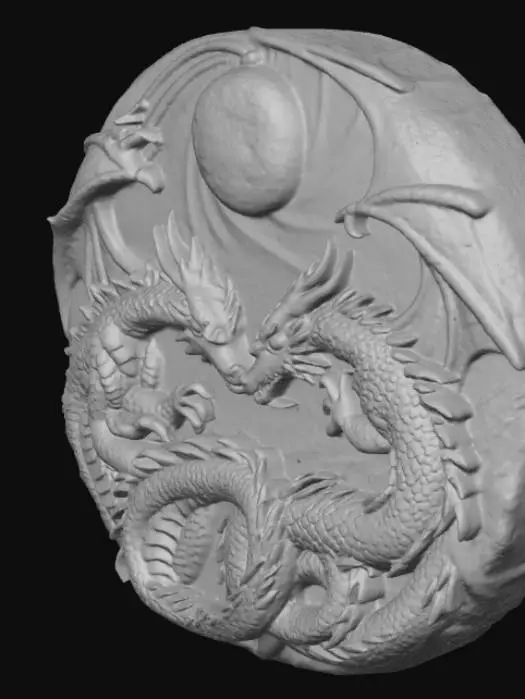 3D model for Duality of Dragons