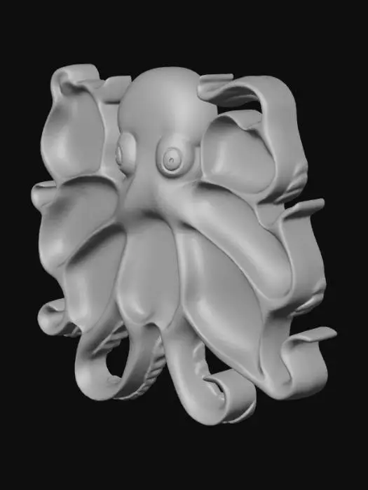3D model for Octopus Platter