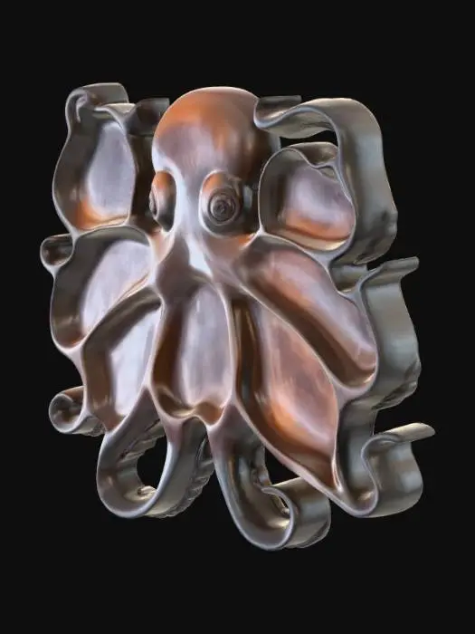 3D model for Octopus Platter