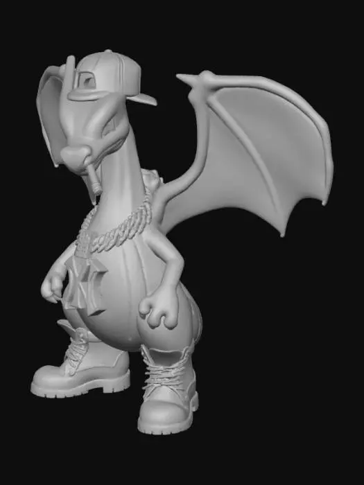 3D model for Urban Dragon Style