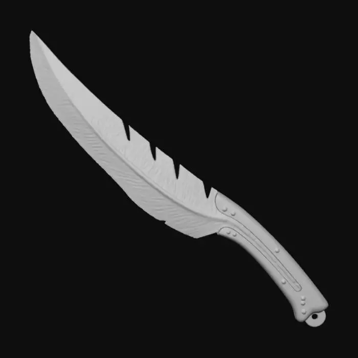 3D model for Feather Blade