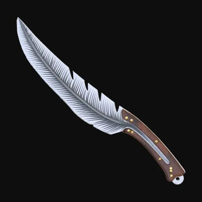 3D model for Feather Blade