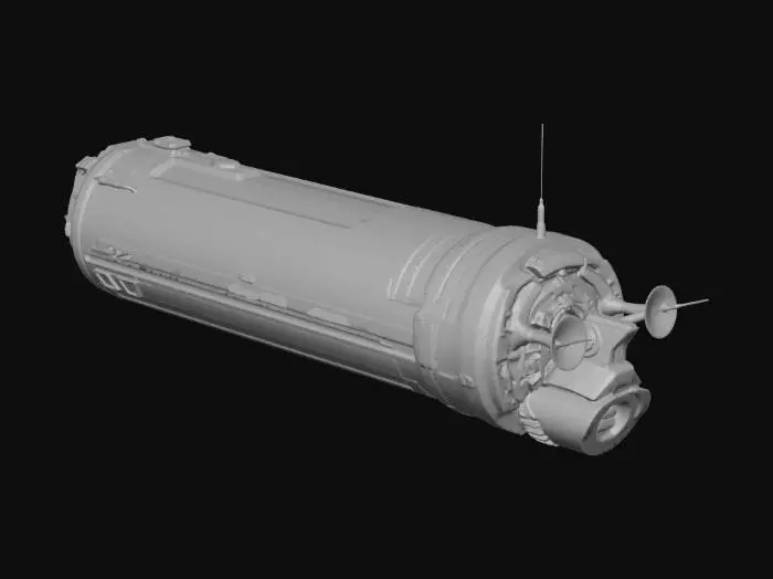 3D model for Express Boat Tender 2