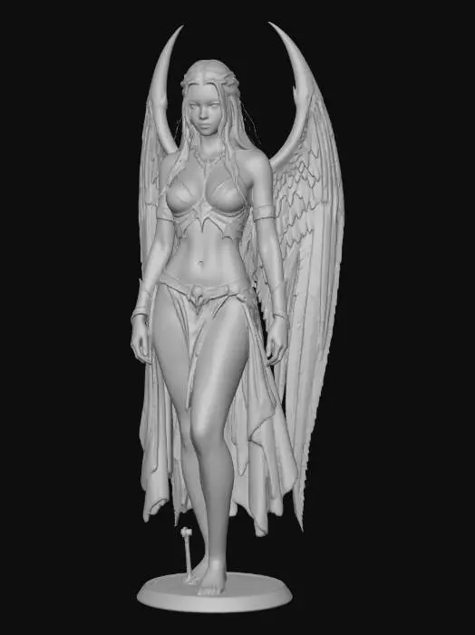3D model for Dark Angel Warrior