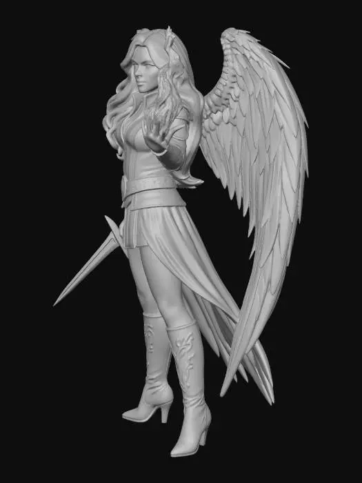 3D model for Dark Seraphim Gothic