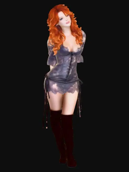 3D model for Enigmatic Elegance