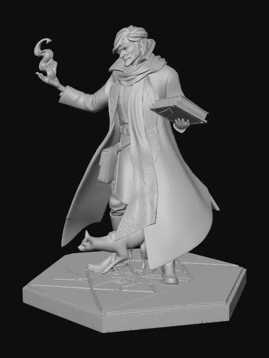 3D model for Caleb Widogast