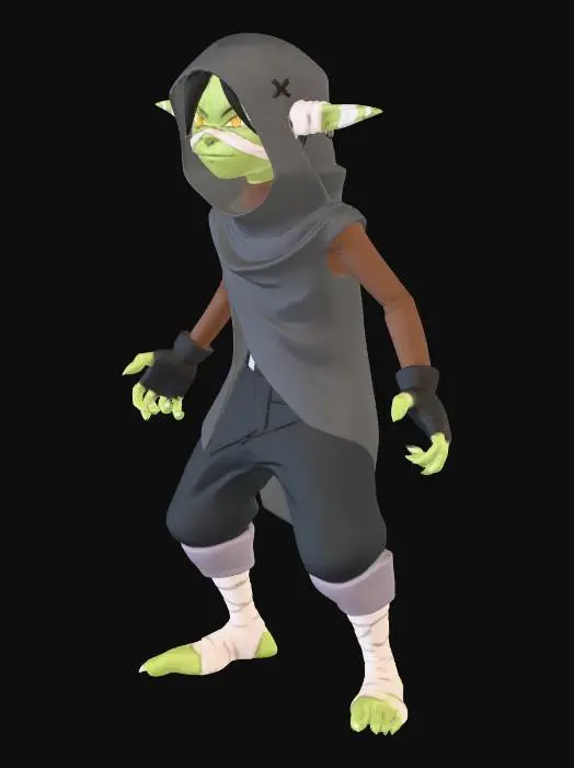 3D model for Nott the Brave