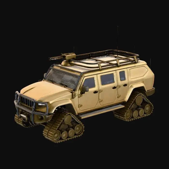 3D model for Armored APC Trekker
