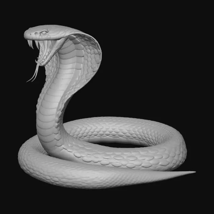 3D model for Serpent Majesty
