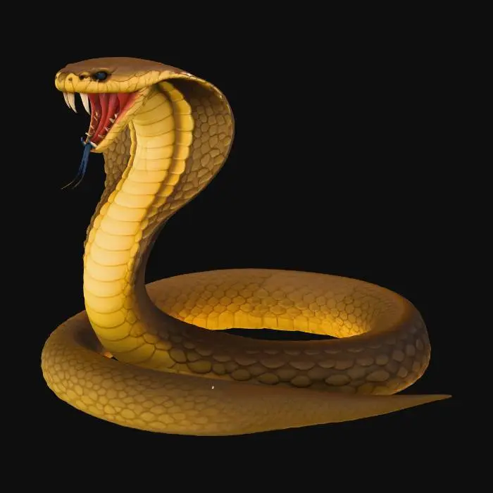 3D model for Serpent Majesty
