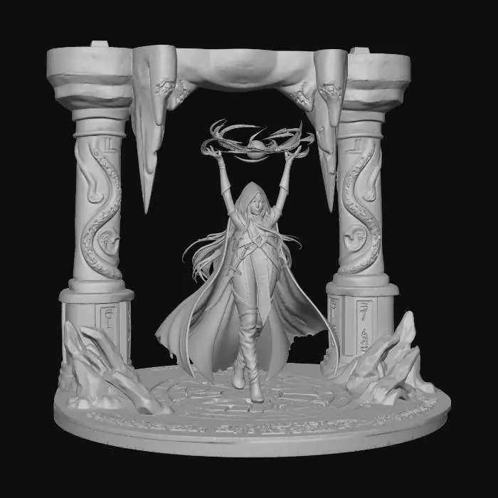 3D model for Dark Enchantress Ritual
