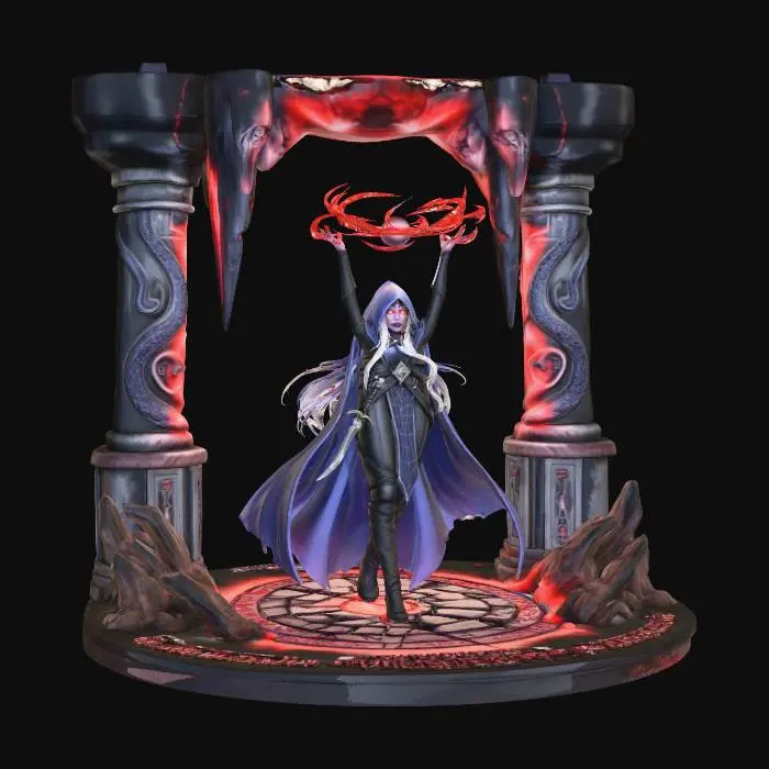 3D model for Dark Enchantress Ritual