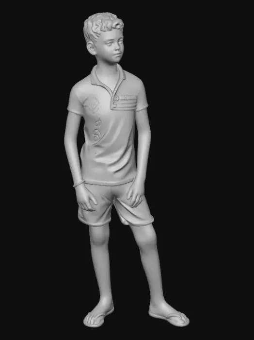 3D model for Young Man in a Park