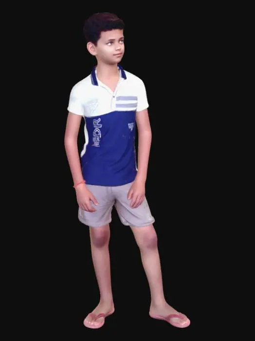 3D model for Young Man in a Park