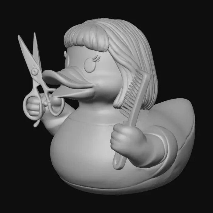 3D model for Glam Duck Stylist