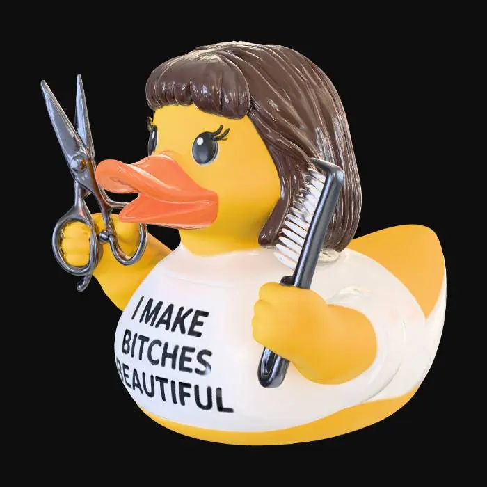3D model for Glam Duck Stylist