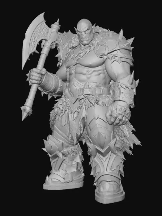 3D model for Frostforged Warlord
