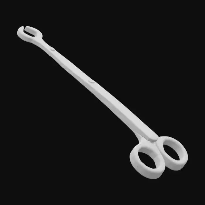 3D model for Candle Snuffer Scissors