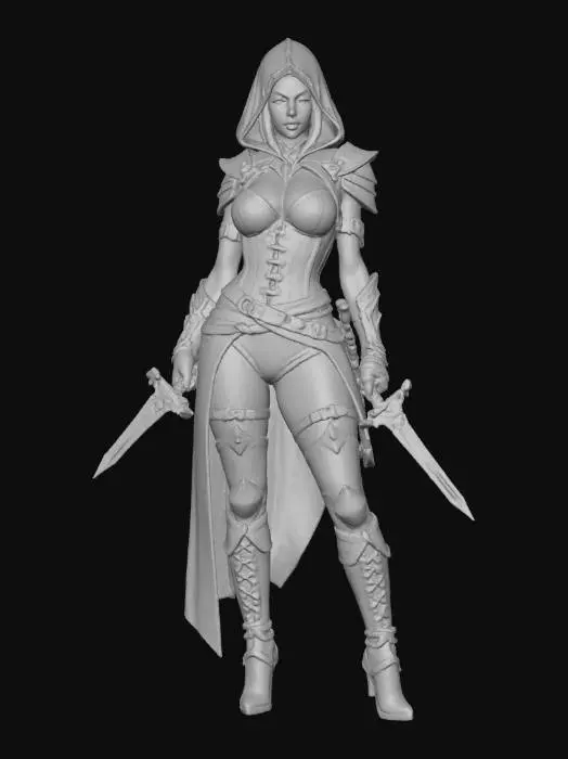 3D model for Assassin's Pursuit