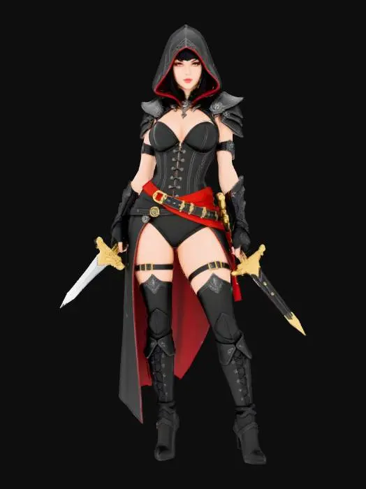 3D model for Assassin's Pursuit