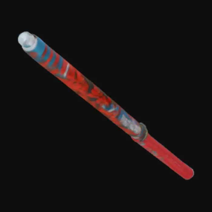 3D model for Watermelon Scented Marker , with trippy texture, #AroundTheWorld#