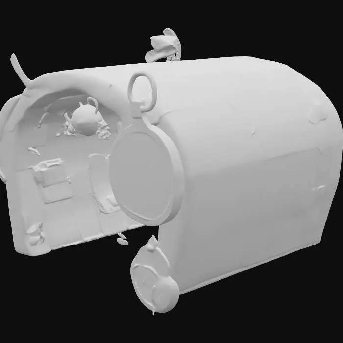 3D model for Wonderland Passage