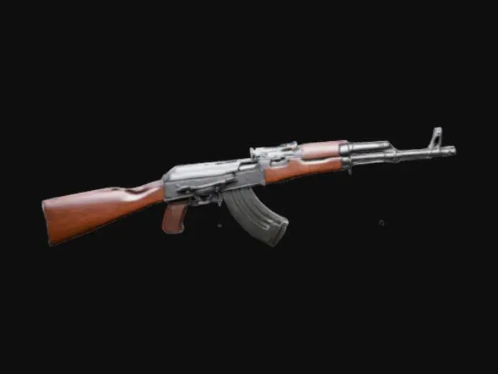 3D model for a real ak47 gun 
