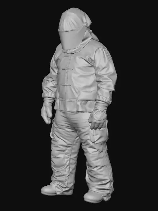 3D model for Firefighter