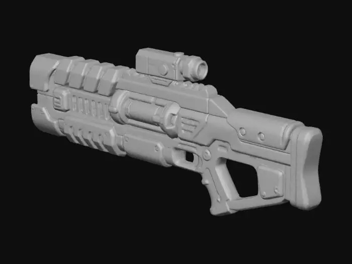 3D model for Neon Blaster