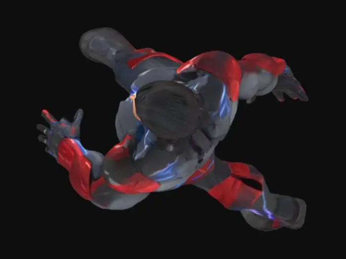 3D model for Electric Warrior