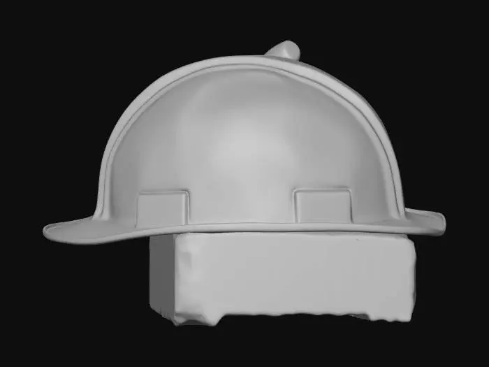3D model for Hard Hat and Trowel on Brick