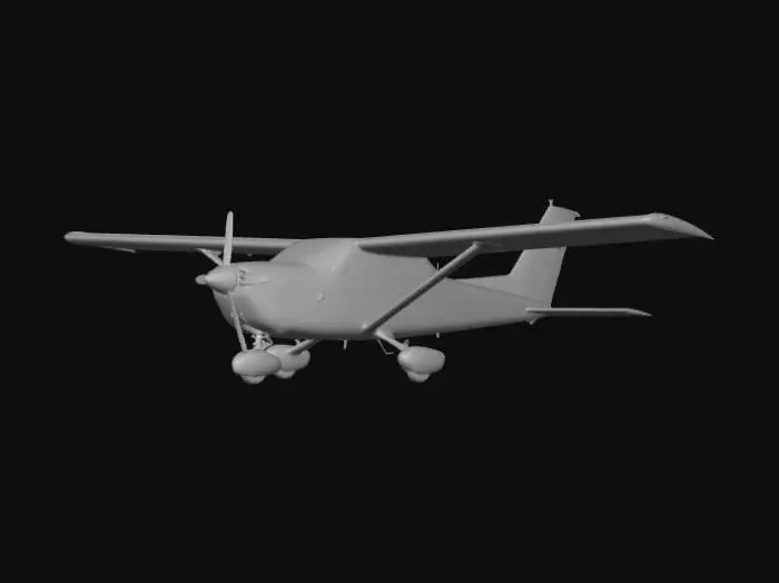 3D model for Cessna 177