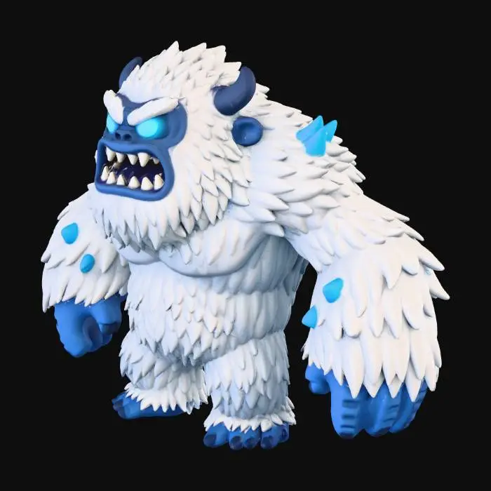 3D model for Glacier Brute