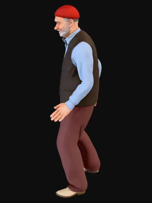 3D model for Grandfather's Warmth