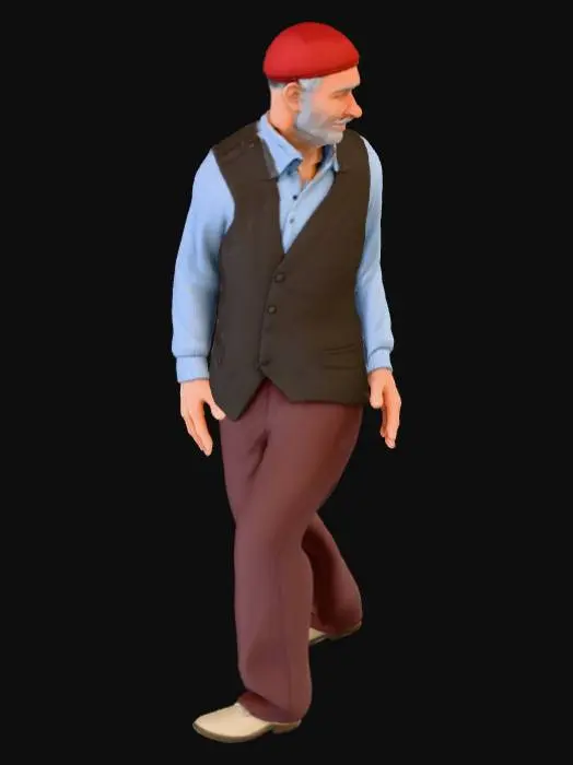 3D model for Grandfather's Warmth