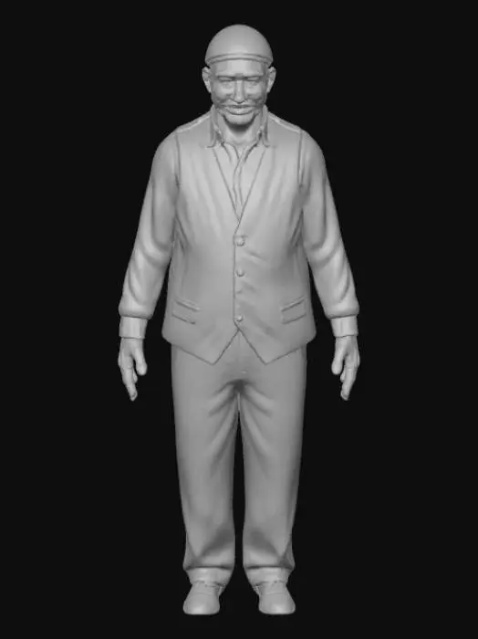 3D model for Grandfather's Warmth