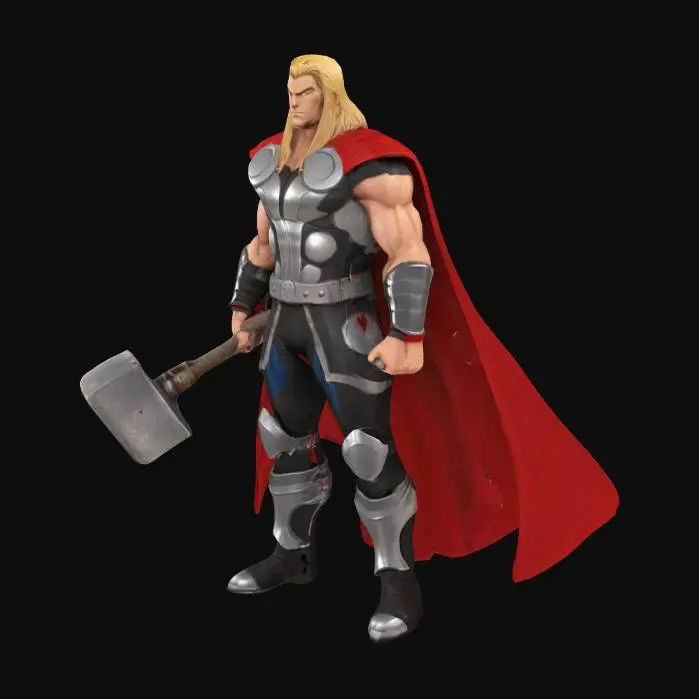 3D model for thor full body