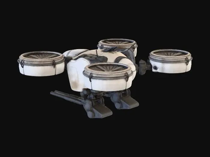 3D model for Wasp Arc Raider 4 reactors