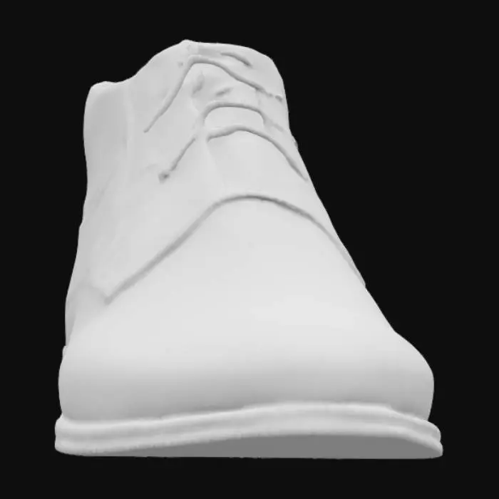 3D model for Brown Leather Dress Shoe