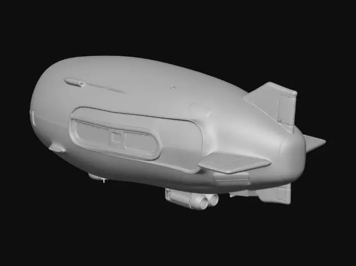 3D model for Aqua Capsule Submarine