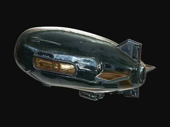 3D model for Aqua Capsule Submarine