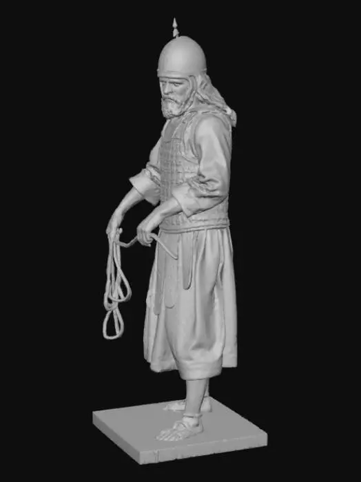 3D model for Warrior in Armor