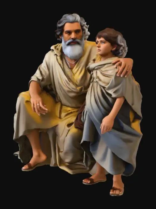 3D model for Wisdom and Innocence