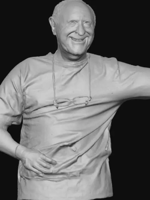 3D model for Smiling by the Aquarium